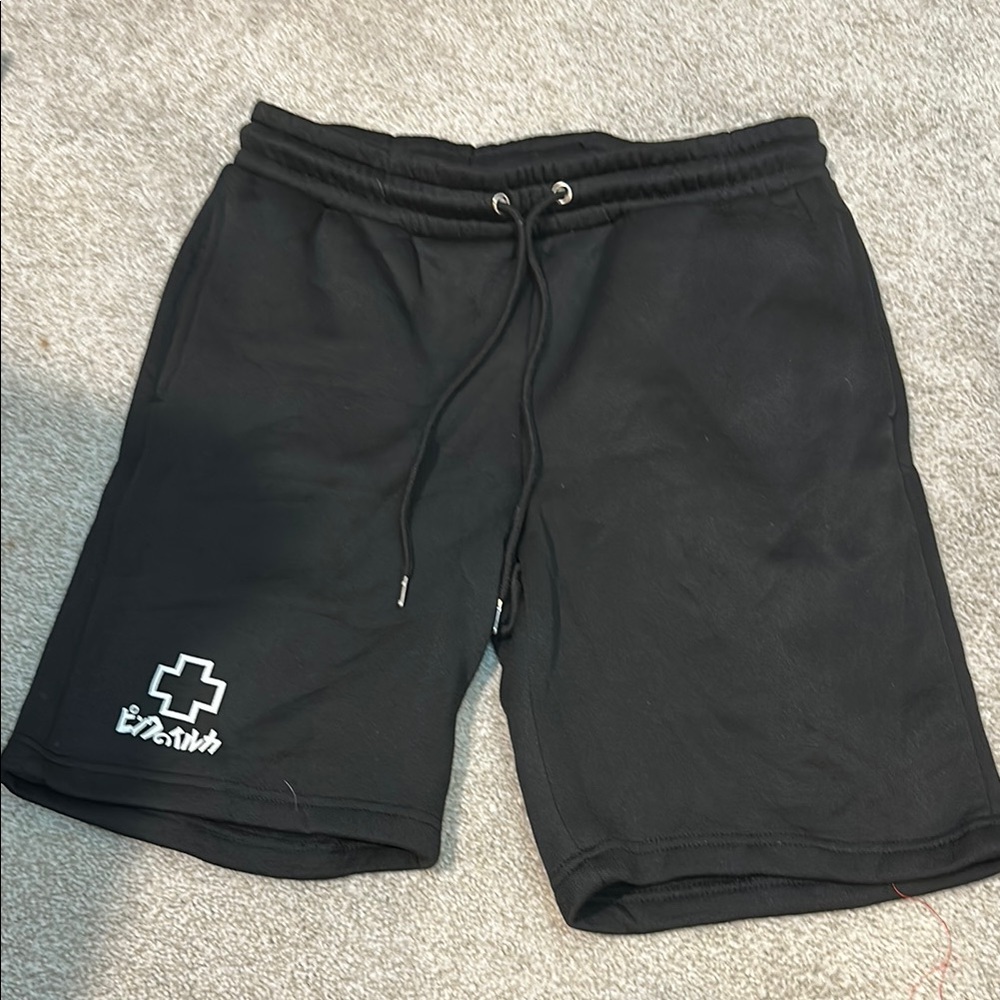 Pink + Dolphin / Black / Mens M / Shorts 🩳